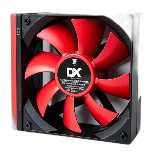 3d render, black, red, box transparent PNG cut-out
