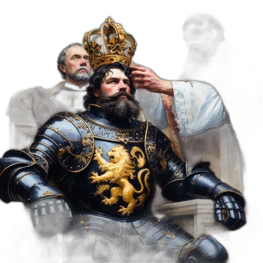 crown, sword, concept art, fantasy art transparent PNG cut-out