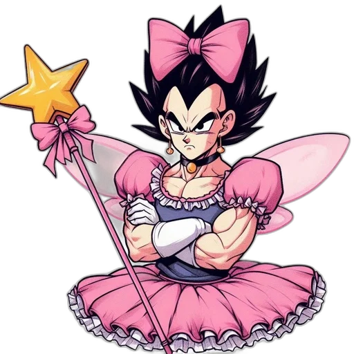 staff, dress, weapon, flower transparent PNG cut-out
