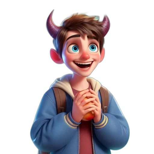 jacket, staff, face, concept art transparent PNG cut-out