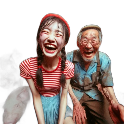 face, mask, photorealistic, oil painting transparent PNG cut-out