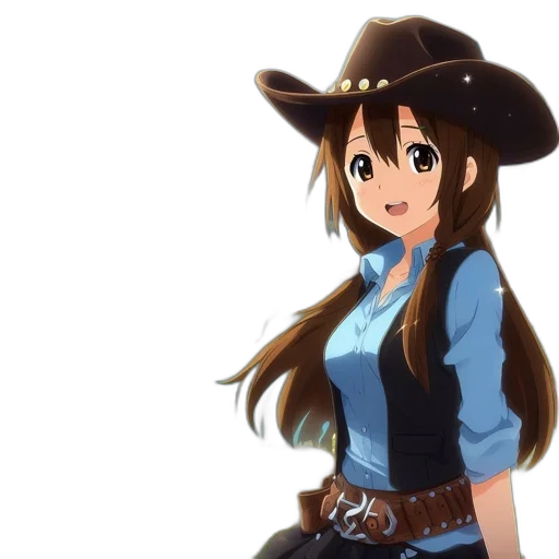 hat, staff, animal, dress transparent PNG cut-out