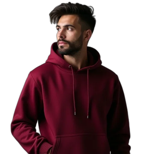 jacket, face, staff, 3d render transparent PNG cut-out