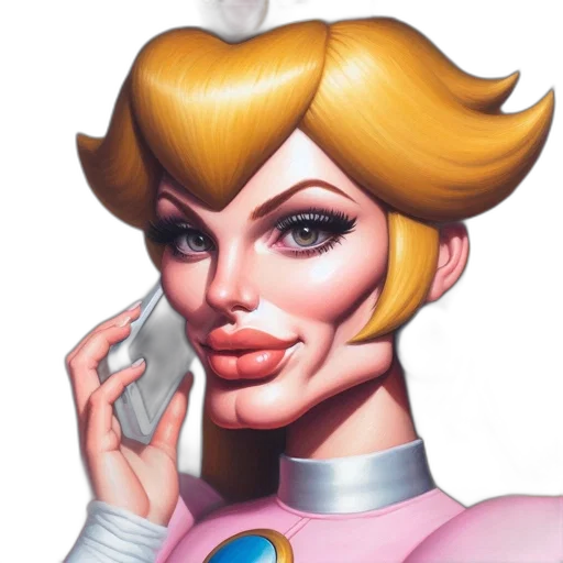 face, robot, dress, comic book art transparent PNG cut-out