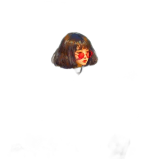 mask, hair, face, hat transparent PNG cut-out