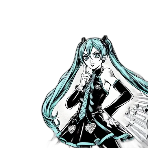 dress, staff, anime, cartoon transparent PNG cut-out
