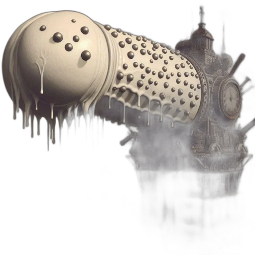 weapon, robot, mask, staff transparent PNG cut-out