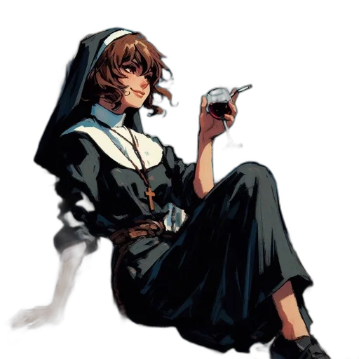 staff, jacket, weapon, face transparent PNG cut-out