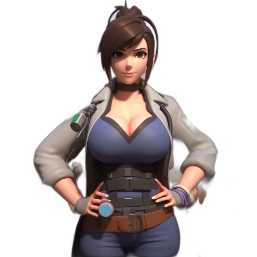 jacket, staff, weapon, face transparent PNG cut-out
