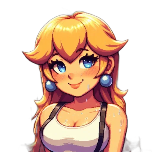 dress, face, staff, crown transparent PNG cut-out