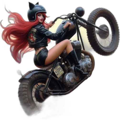 comic book art, concept art, fantasy art, photorealistic transparent PNG cut-out