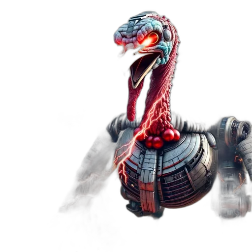 dragon, robot, animal, creature transparent PNG cut-out
