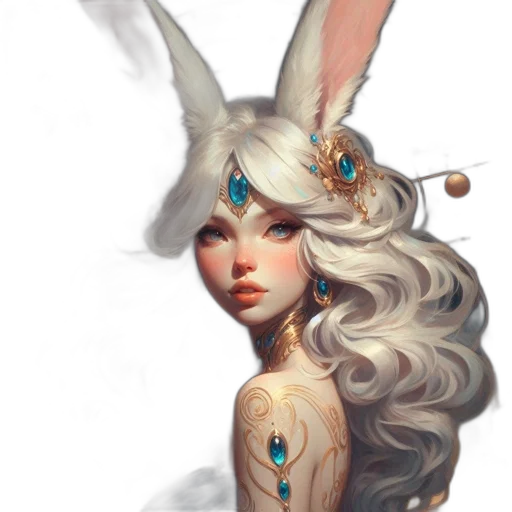 mask, fantasy art, concept art, photorealistic transparent PNG cut-out