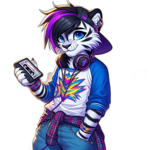 jacket, staff, robot, animal transparent PNG cut-out