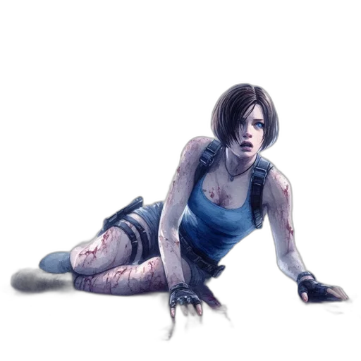 concept art, pixel art, comic book art, photorealistic transparent PNG cut-out