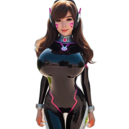 robot, dress, mask, 3d render transparent PNG cut-out