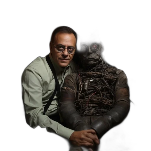 jacket, mask, animal, creature transparent PNG cut-out