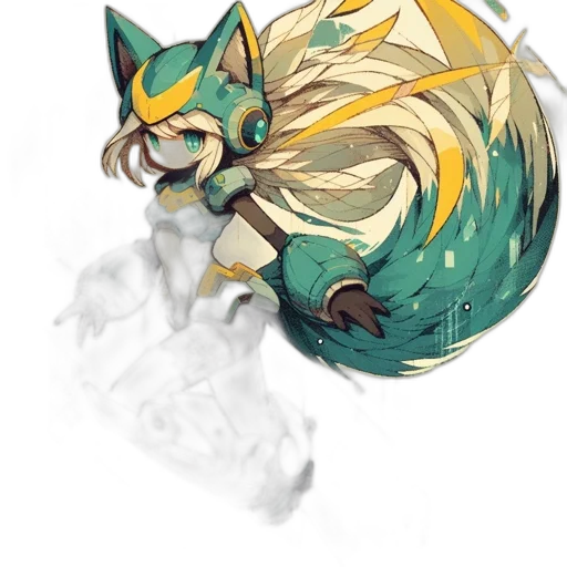 dragon, staff, creature, animal transparent PNG cut-out