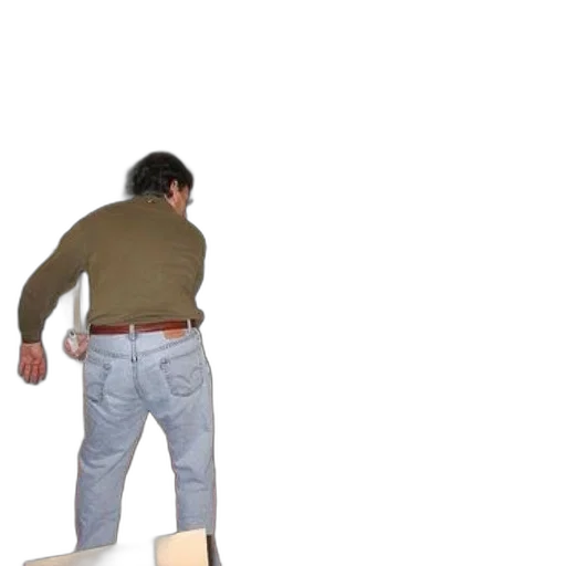 furniture, jacket, staff, shoes transparent PNG cut-out
