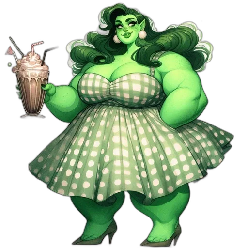 dress, creature, bottle, concept art transparent PNG cut-out