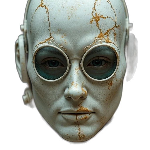 mask, face, robot, jewelry transparent PNG cut-out