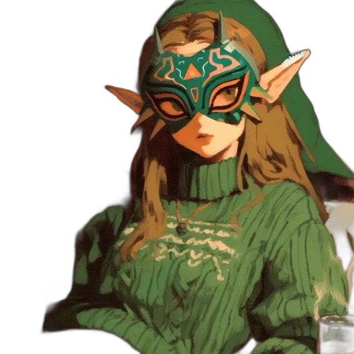 mask, crown, face, dress transparent PNG cut-out