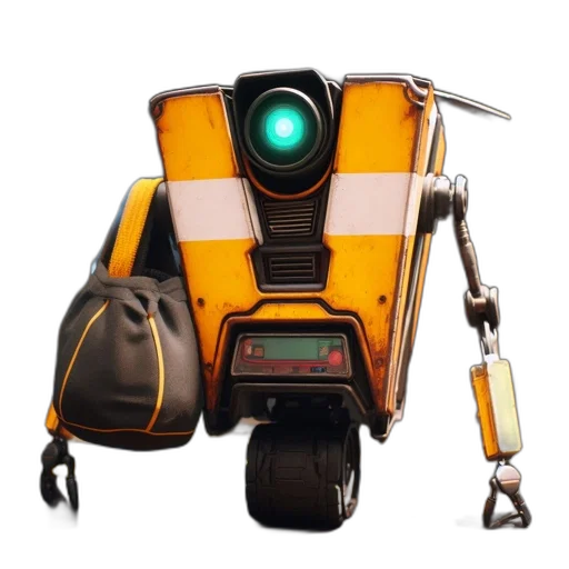 robot, staff, weapon, concept art transparent PNG cut-out