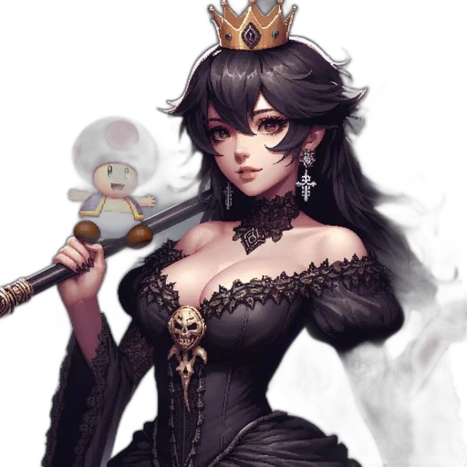 crown, staff, sword, weapon transparent PNG cut-out
