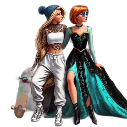 concept art, fantasy art, pixel art, comic book art transparent PNG cut-out