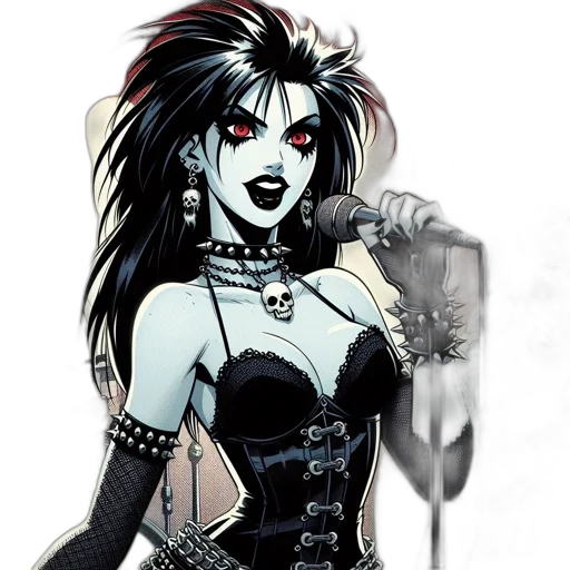 jewelry, comic book art, cartoon, concept art transparent PNG cut-out