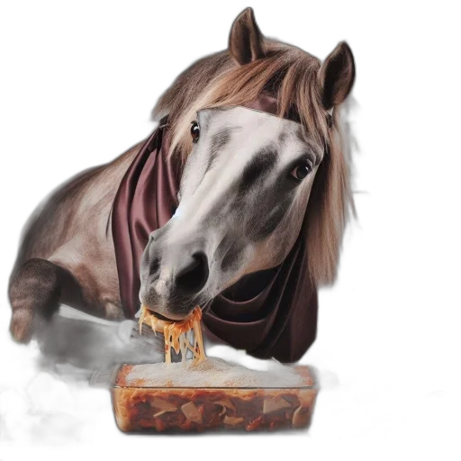 food, animal, face, crown transparent PNG cut-out