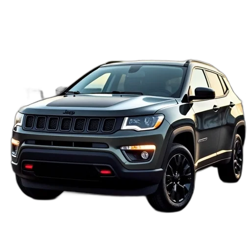 car, jeep, compass, suv transparent PNG cut-out