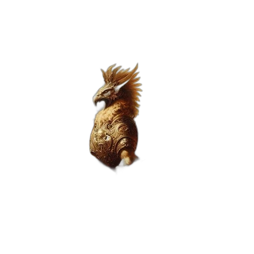 dragon, animal, hair, creature transparent PNG cut-out