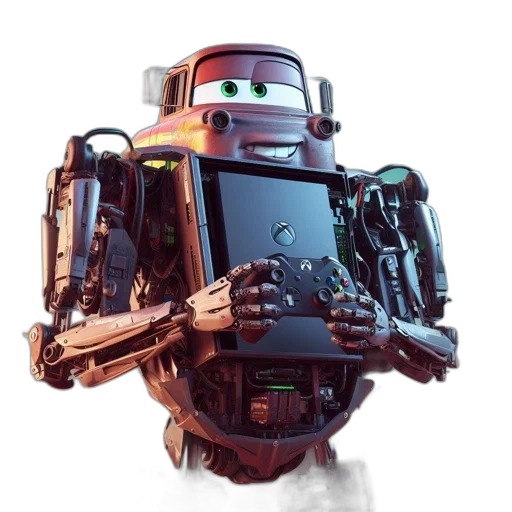 robot, weapon, car, animal transparent PNG cut-out