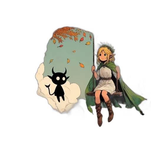 pixel art, concept art, fantasy art, 3d render transparent PNG cut-out