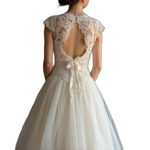 dress, line, vintage, lace transparent PNG cut-out