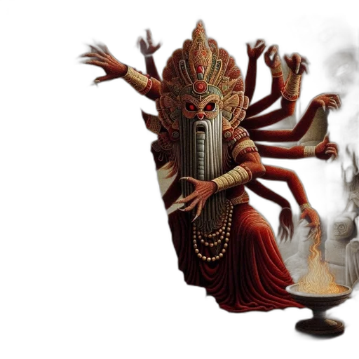 concept art, fantasy art, 3d render, fire transparent PNG cut-out
