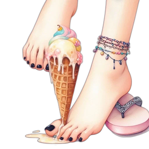 shoes, jewelry, food, photorealistic transparent PNG cut-out
