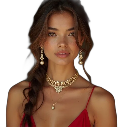 jewelry, dress, crown, face transparent PNG cut-out