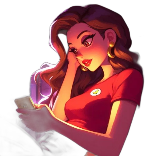 staff, jewelry, dress, face transparent PNG cut-out