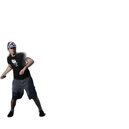 3d render, concept art, man, black transparent PNG cut-out