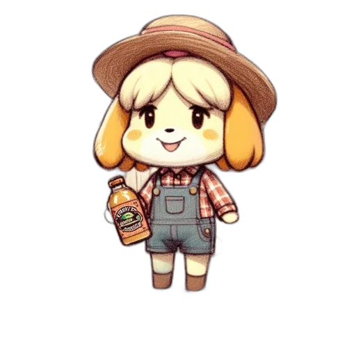 hat, food, animal, bottle transparent PNG cut-out