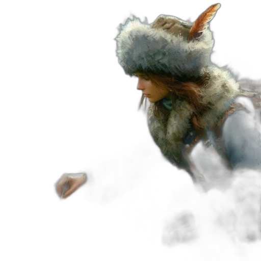 dragon, hat, creature, concept art transparent PNG cut-out