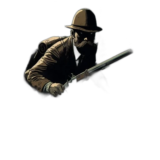 staff, weapon, sword, hat transparent PNG cut-out