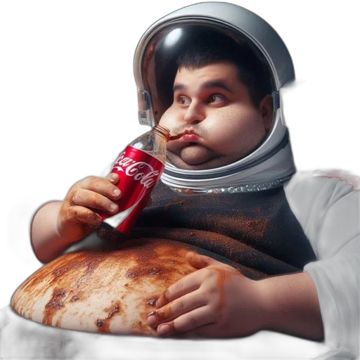 food, robot, bottle, face transparent PNG cut-out