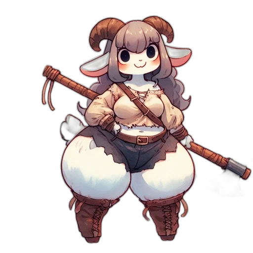 staff, weapon, animal, sword transparent PNG cut-out