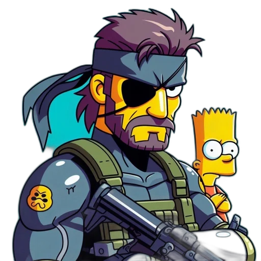 weapon, jacket, cyberpunk, pixel art transparent PNG cut-out