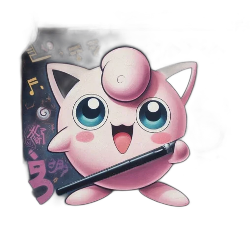concept art, large, animated, pink transparent PNG cut-out