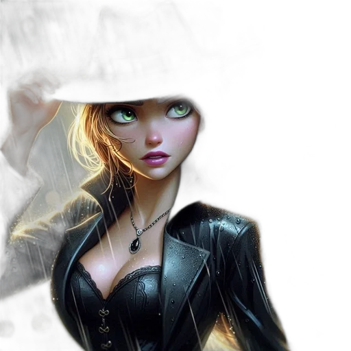 jacket, fantasy art, comic book art, concept art transparent PNG cut-out