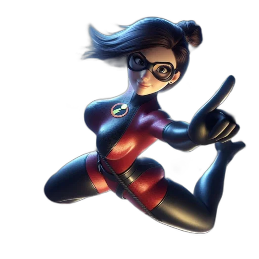 comic book art, concept art, 3d render, cartoon transparent PNG cut-out